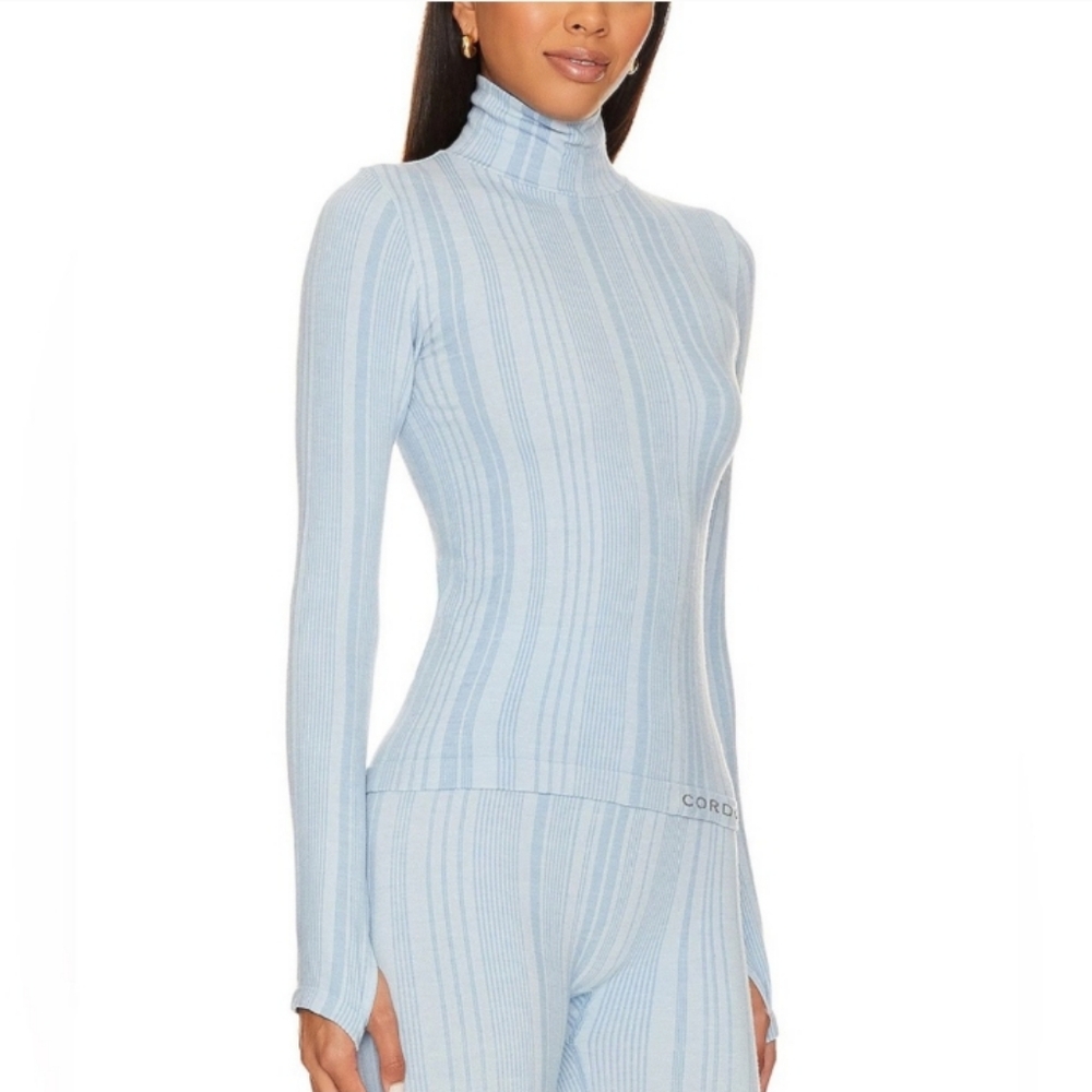 New No Tags Blue Cordova base layer matching top and bottom M